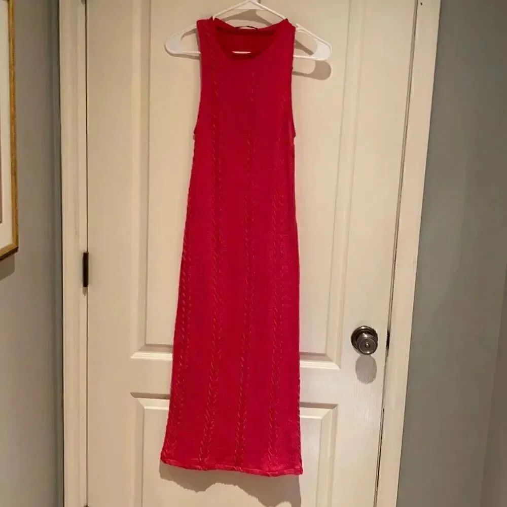 Zara cableknit dress M